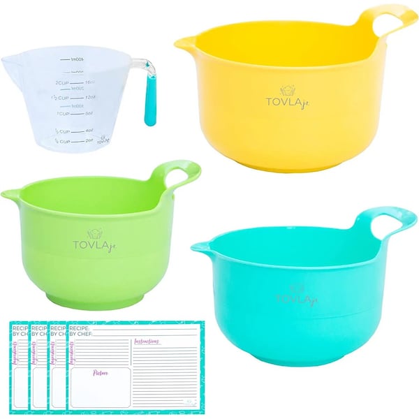 Tovla Jr. Kids Cooking and Baking Mixing Bowl and Pitcher Set TOVLA-A47-MIXING BOWL - main
